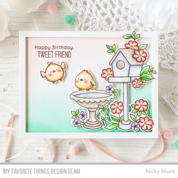 My Favorite Things - Stempelset "Tweet Friends" Clear Stamps