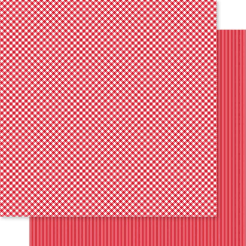 Bella BLVD Gingham & Stripes Rainbow  Paper Pack 6x6 Inch