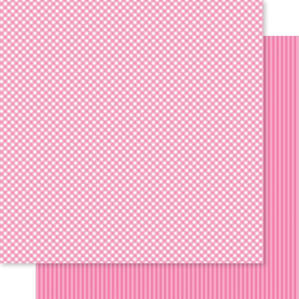 Bella BLVD Gingham & Stripes Rainbow  Paper Pack 6x6 Inch