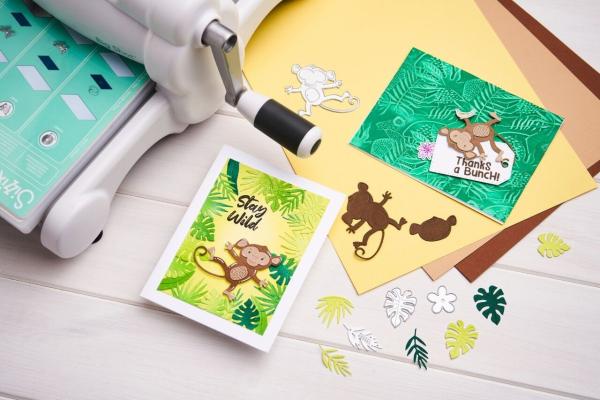 Sizzix - 3D Prägefolder "Jungle Textures" Embossing Folder Design by Catherine Pooler