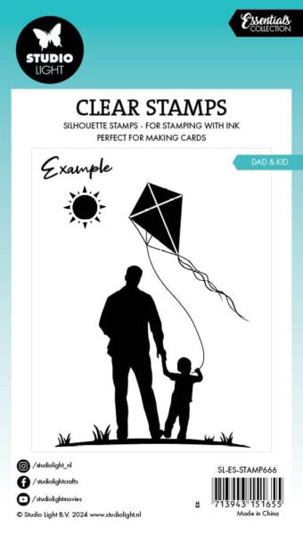 Studio Light - Stempelset "Dad & Kid" Clear Stamps