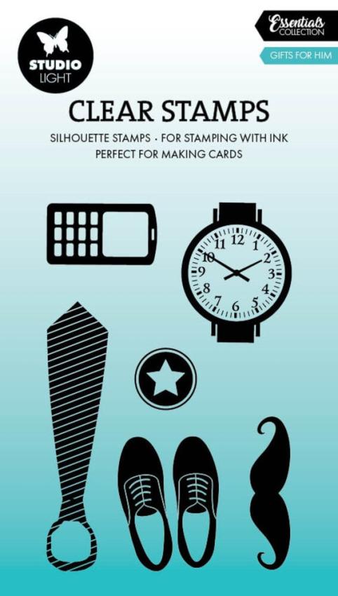 Studio Light - Stempelset "Gifts For Him" Clear Stamps