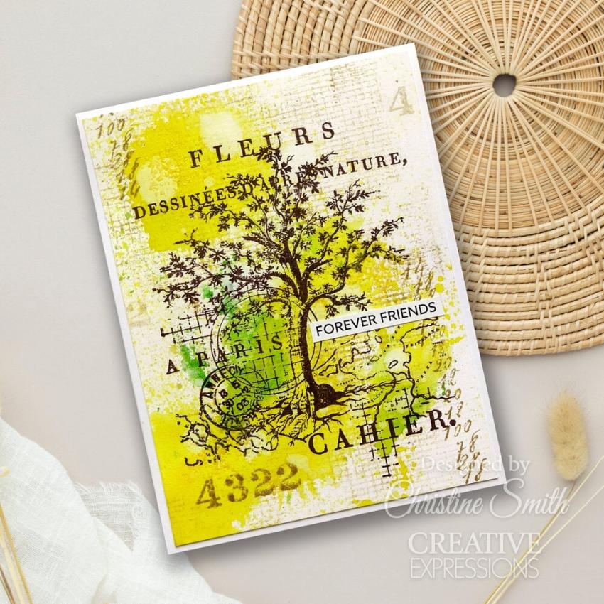 Creative Expressions - Stempelset "Numbers From The Past" Clear Stamps 15,2x20,3cm Design by Sam Poole