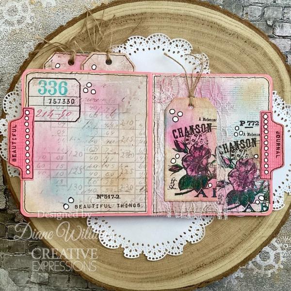 Creative Expressions - Stempelset "Numbers From The Past" Clear Stamps 15,2x20,3cm Design by Sam Poole