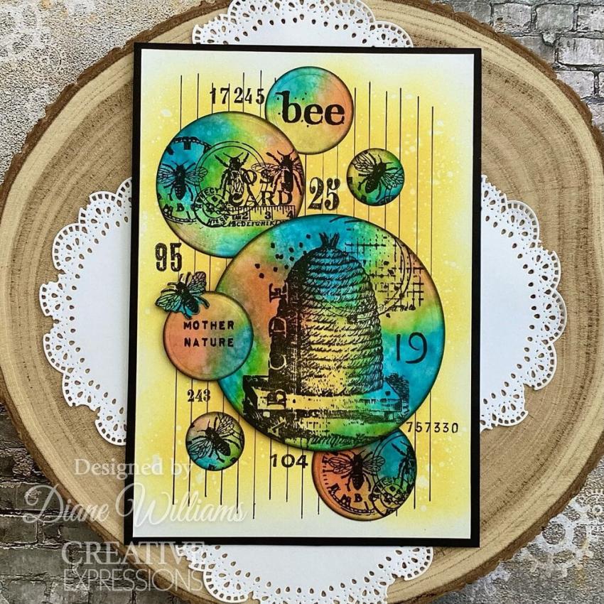 Creative Expressions - Stempelset A6 "Bee" Clear Stamps