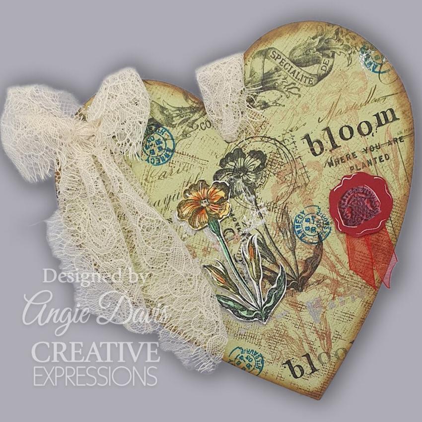 Creative Expressions - Stempelset A6 "Bloom" Clear Stamps