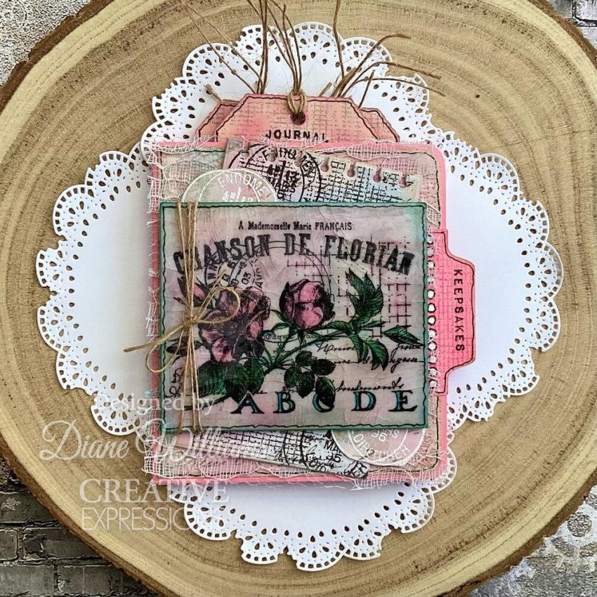 Creative Expressions - Stempelset A6 "Fleur" Clear Stamps