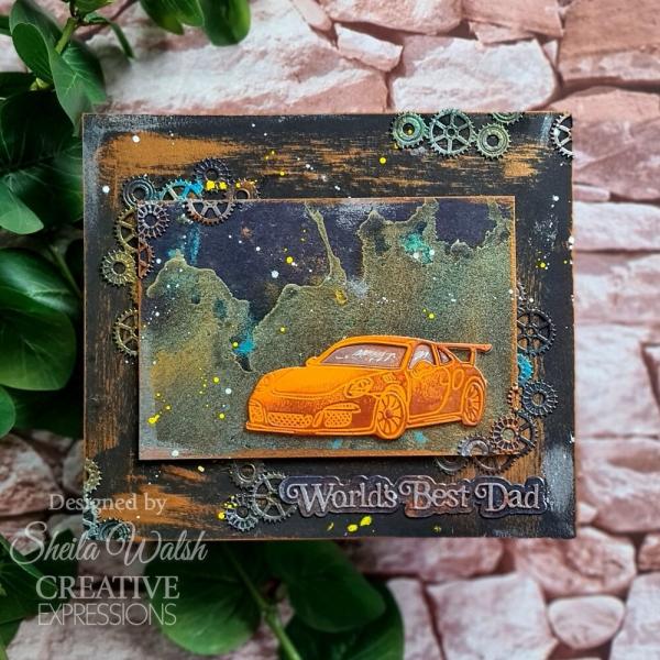 Creative Expressions - Stanzschablone "Dream Car Collection Assorted Tool Borders" Craft Dies Design by Sue Wilson