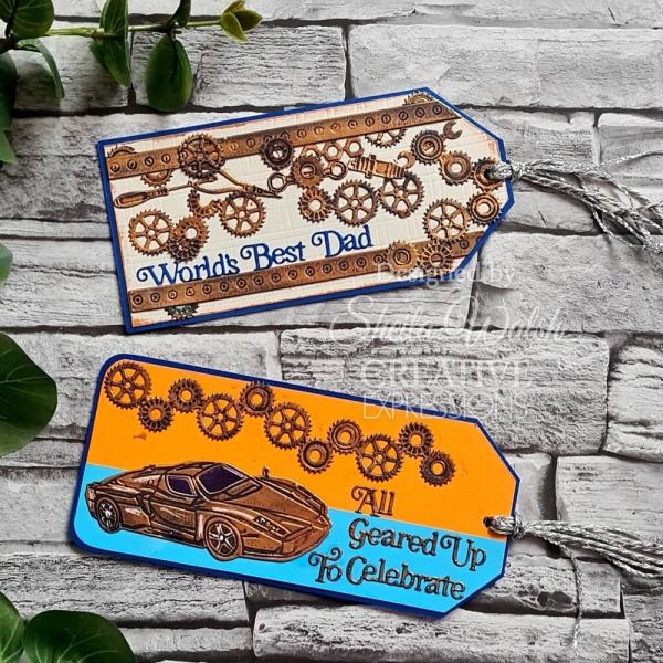 Creative Expressions - Stanzschablone "Dream Car Collection Assorted Tool Borders" Craft Dies Design by Sue Wilson