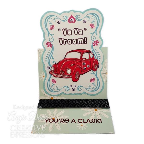 Creative Expressions - Stempelset A5 "Classic Cars" Clear Stamps