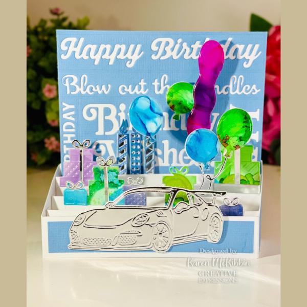 Creative Expressions - Stanzschablone "Dream Car Collection Super Cars" Craft Dies Design by Sue Wilson