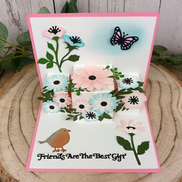 Creative Expressions - Stanzschablone "Friends Are The Best Gift" Shadowed Sentiments Dies Mini Design by Sue Wilson