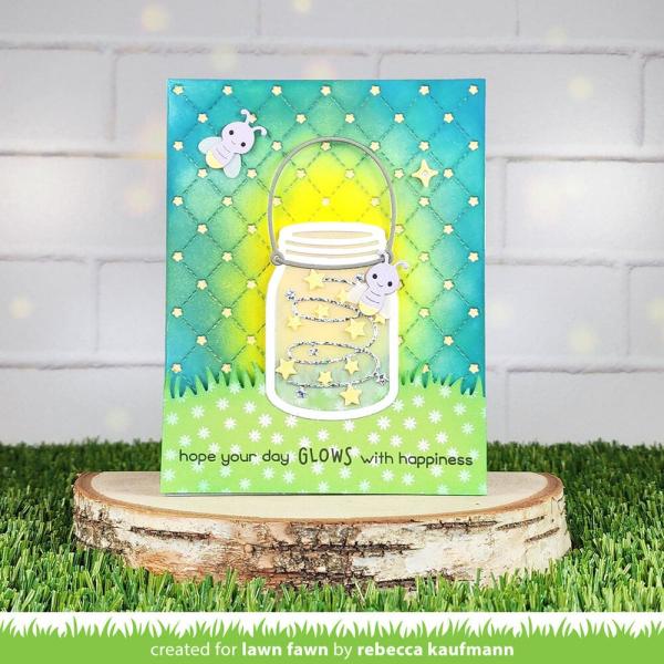 Lawn Fawn - Stanzschablone "Build-a-drink Mason Jar" Add-on Die