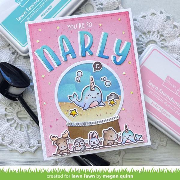 Lawn Fawn - Stempelset "You're So Narly" Clear Stamps