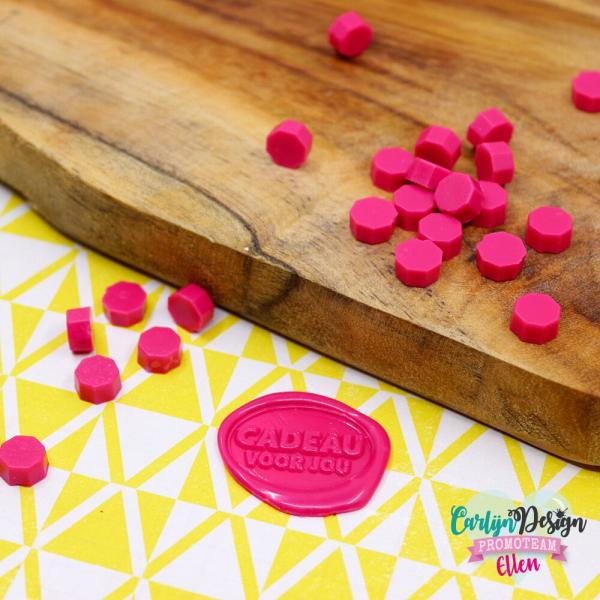 Carlijn Design - Wachsperlen "Magneta" Wax Seal Melts 30g