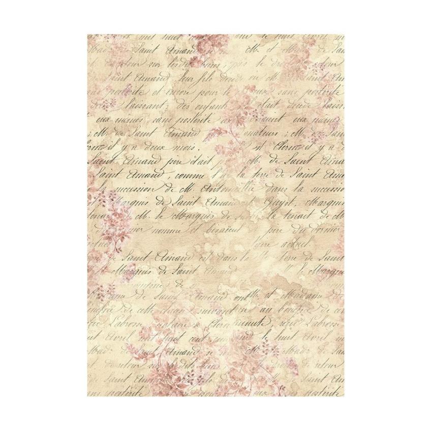 Stamperia - Decopatch Papier "Backgrounds" Decoupage A6 - 8 Bogen  