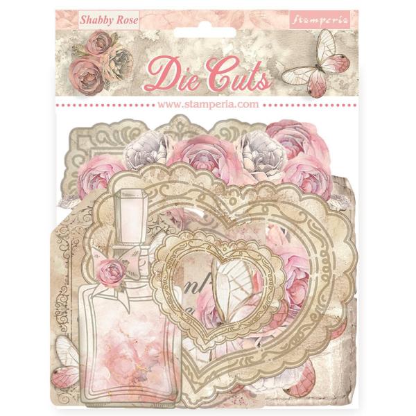 Stamperia - Stanzteile "Shabby Rose" Die Cuts