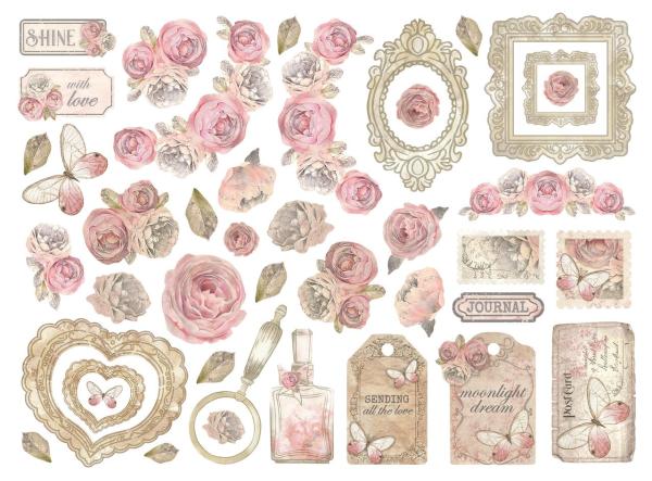 Stamperia - Stanzteile "Shabby Rose" Die Cuts