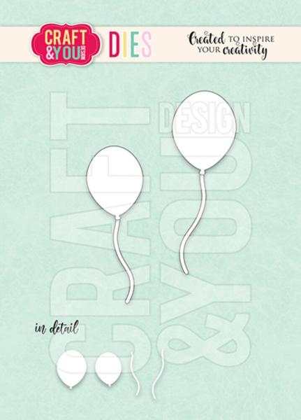 Craft & You Design - Stanzschablone "Balloons" Dies