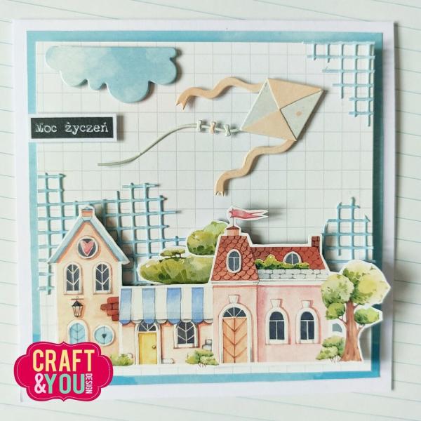 Craft & You Design - Stanzschablone "Checkered Backround" Dies