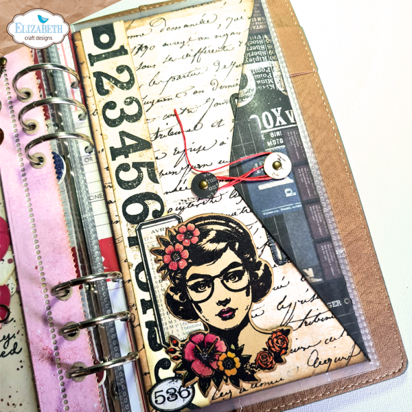 Elizabeth Craft Designs - Stempel & Stanzeschablone "Frida at Home" Stamp & Dies