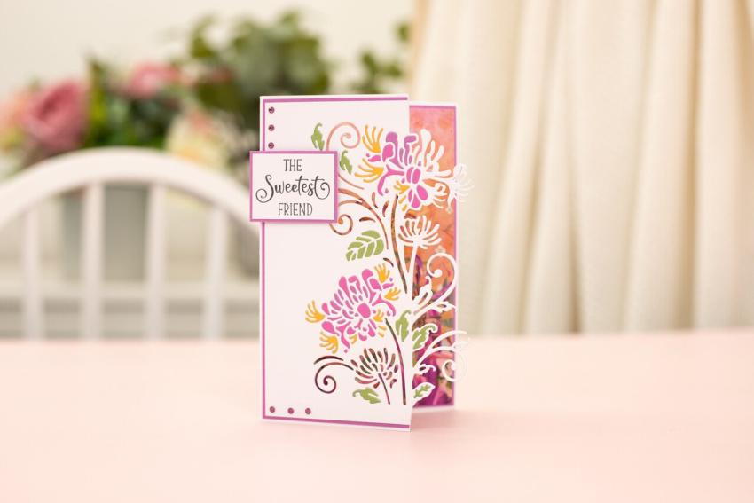 Crafters Companion - Stempelset "Sweet Sentiment" Clear Stamps