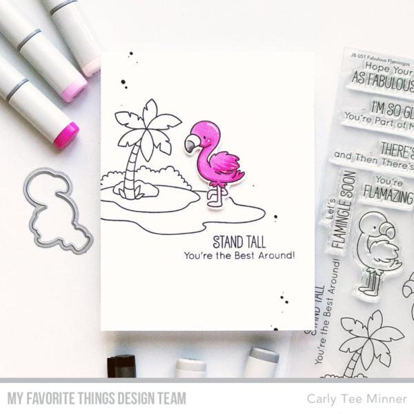 My Favorite Things - Stempelset "Fabulous Flamingos" Clear Stamps