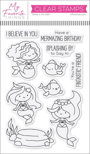 My Favorite Things - Stempelset "Fintastic Friends" Clear Stamps