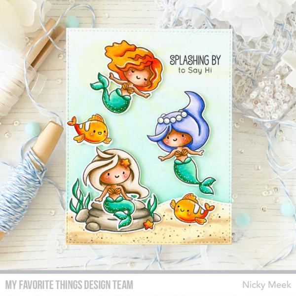 My Favorite Things - Stempelset "Fintastic Friends" Clear Stamps