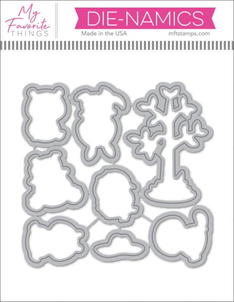 My Favorite Things - Stanzschablone "Kiwi Critters" Die-namics