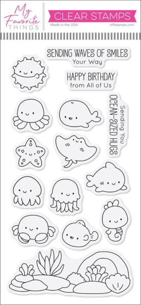 My Favorite Things - Stempelset "Ocean-Sized Hugs" Clear Stamps