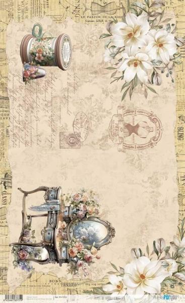 Papers For you - Decoupage Papier "L'Atelier II" Rice Paper Kit - 4 Bogen