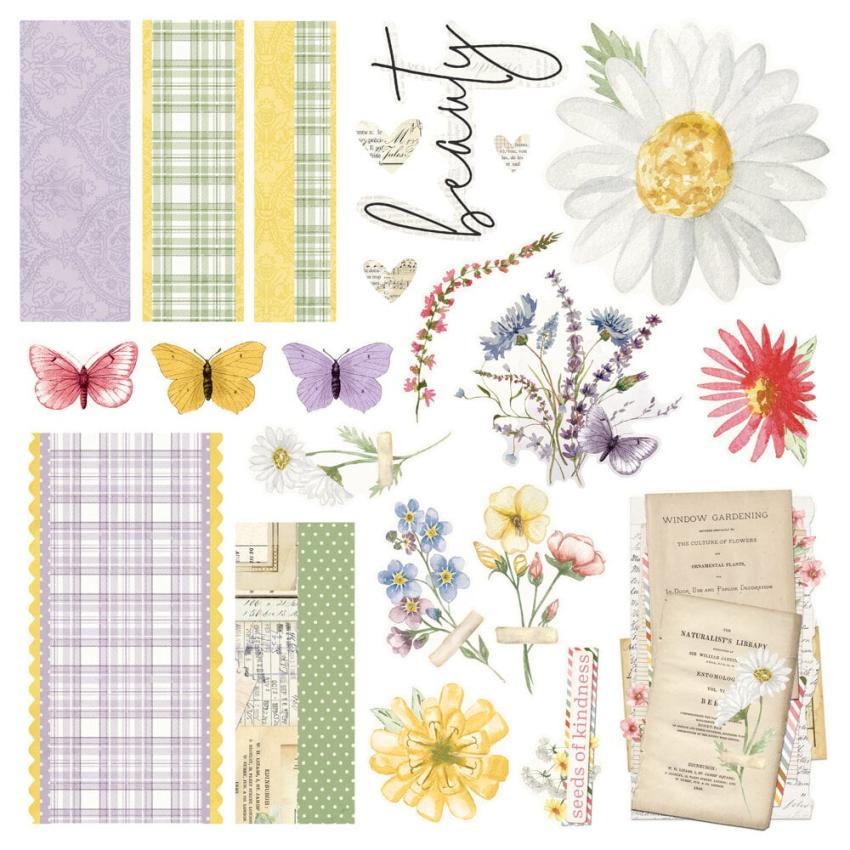 Simple Stories - Cards Kit "Simple Vintage Meadow Flowers"