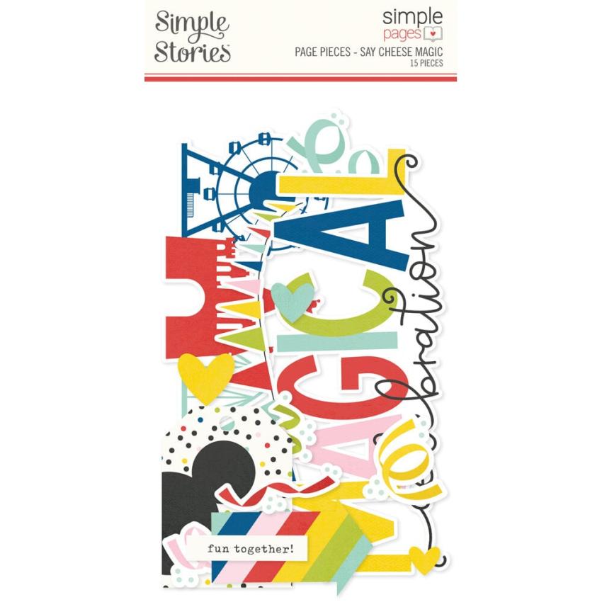 Simple Stories - Collectors Essential Kit "Say Cheese Magic" 12 Bogen Designpapier