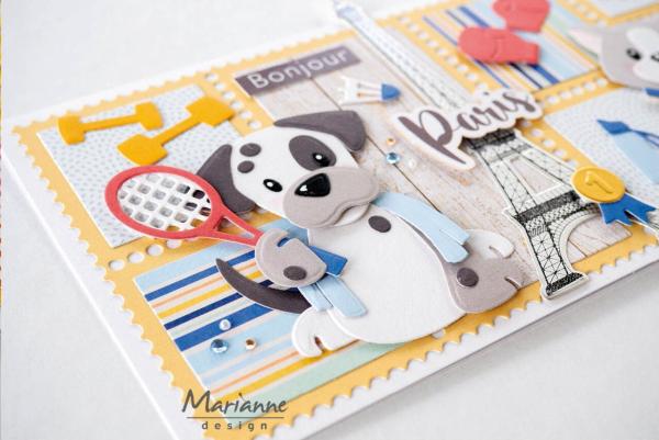 Marianne Design - Stanzschablone "Layout Stamps" Craftables Dies Slimline