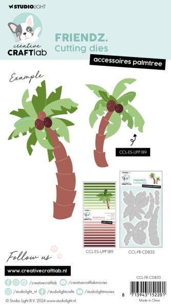 Creative Craft Lab - Studio Light - Stanzschablone "Accessoires Palmtree" Dies