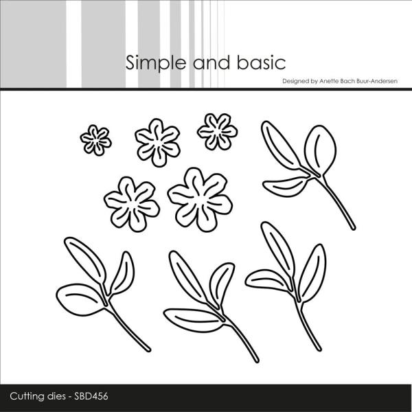 Simple and Basic - Stanzschablone "Flowers and Leaves" Dies