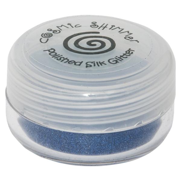 Cosmic Shimmer - Glitzermischung "Canadian Blue" Polished Silk Glitter 10ml