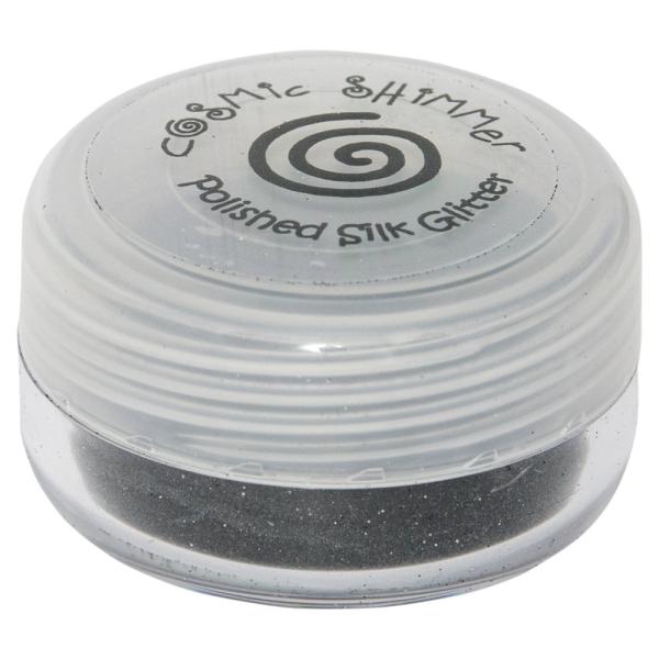 Cosmic Shimmer - Glitzermischung "Black Onyx" Polished Silk Glitter 10ml