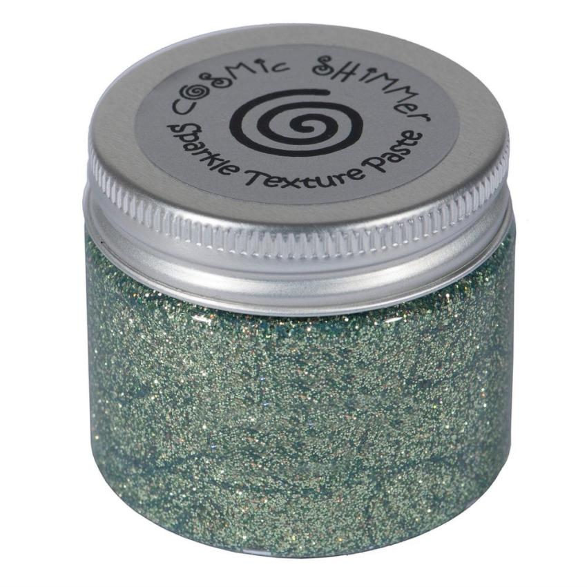 Cosmic Shimmer - Glitzer Paste "Chic Moss" Sparkle Texture Paste 50ml