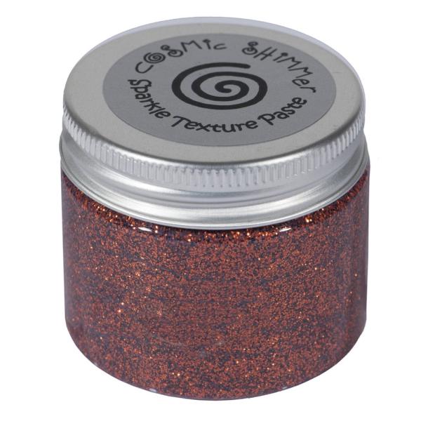 Cosmic Shimmer - Glitzer Paste "Chic Pumpkin" Sparkle Texture Paste 50ml