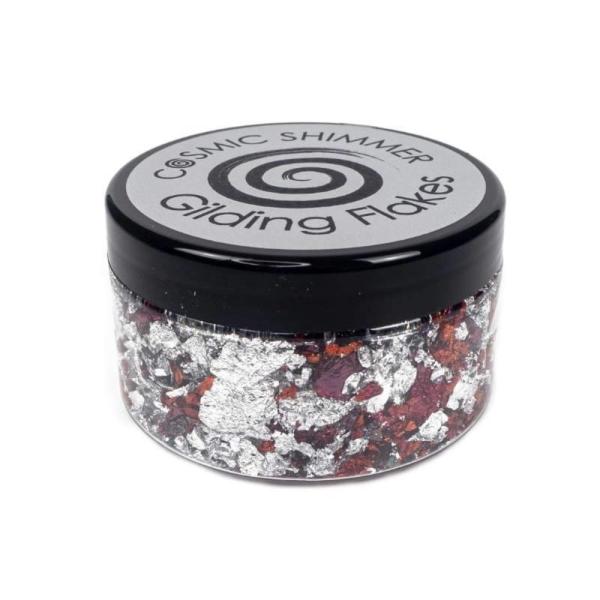 Cosmic Shimmer - Vergoldungsflocken "Raspberry Kiss" Gilding Flakes 100ml