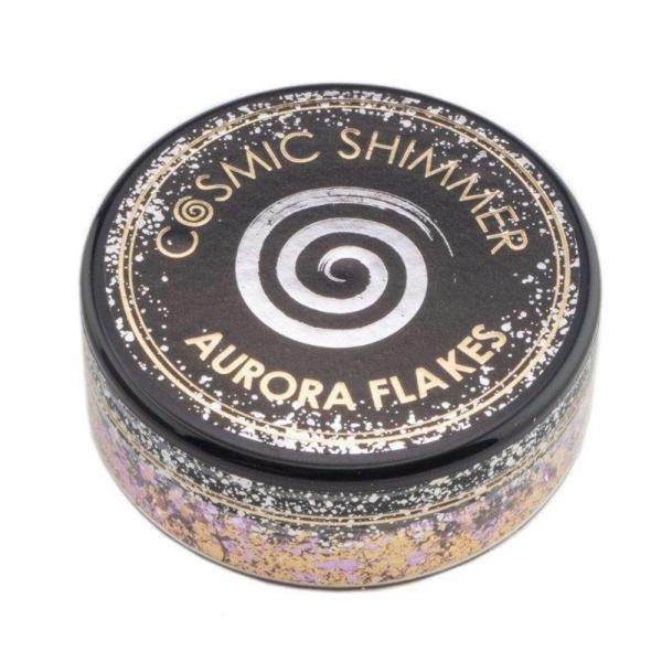 Cosmic Shimmer - Vergoldungsflocken "Morning Blush" Aurora Flakes 50ml