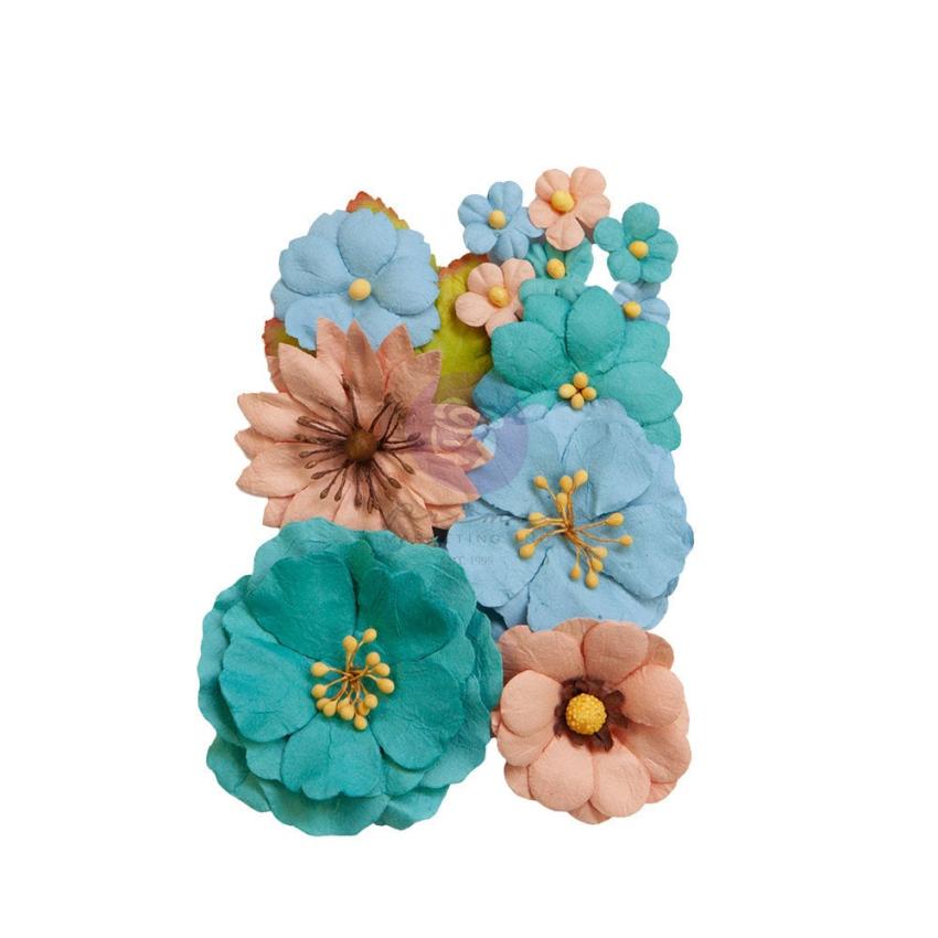 Prima Marketing - Papier Blumen "Painted Floral" Flowers Serene Beauty