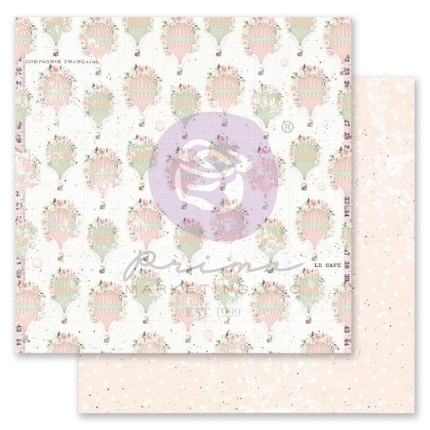 Prima Marketing - Designpapier "Peach Tea" Paper Pack 12x12 Inch - 24 Bogen