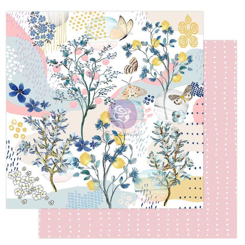 Prima Marketing - Designpapier "Spring Abstract" Paper Pack 12x12 Inch - 26 Bogen