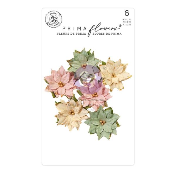 Prima Marketing - Papier Blumen "Christmas Market" Flowers Enchanting Morning