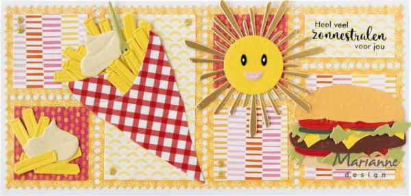 Marianne Design - Designpapier "Fresh Lemonade" Paper Pad A4 - 16 Bogen 