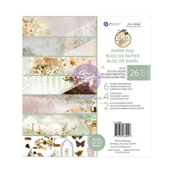 Prima Marketing - Designpapier "In The Moment" Paper Pack 6x6 Inch - 26 Bogen