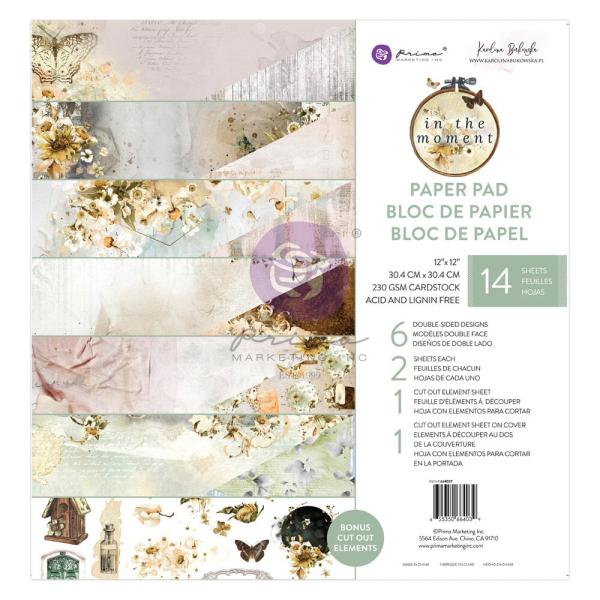 Prima Marketing - Designpapier "In The Moment" Paper Pack 12x12 Inch - 14 Bogen